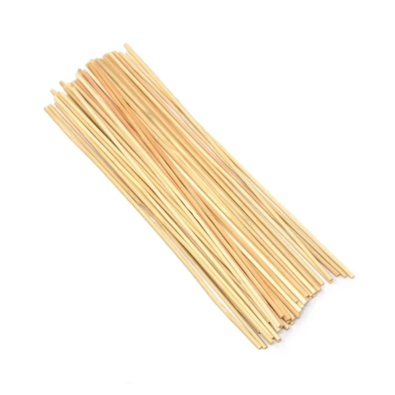 natural wooden dowels 8 inch 105 pack for crafting