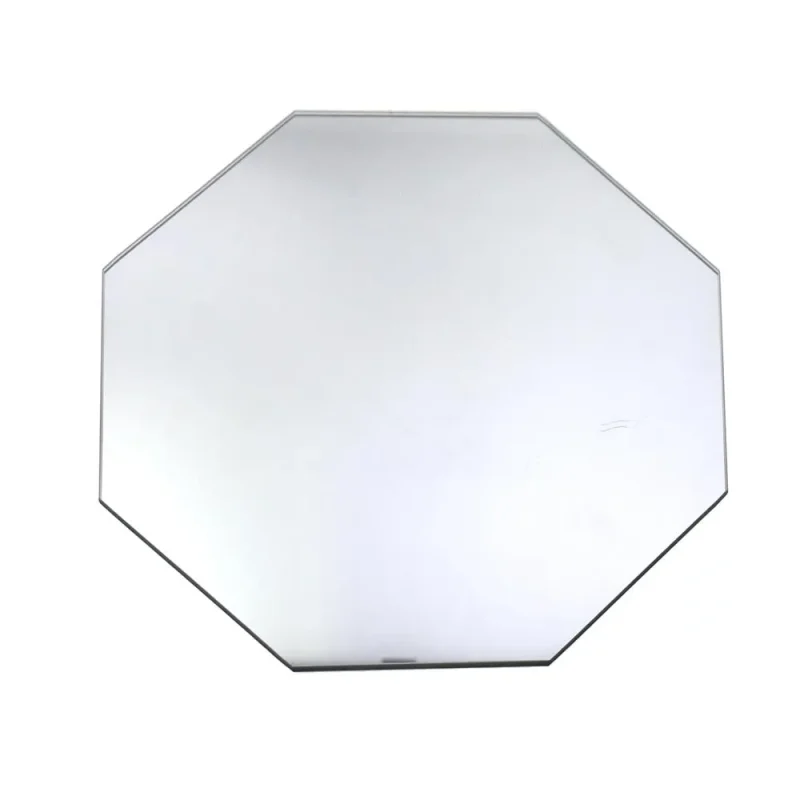 octagonal mirror centerpiece clear glass 13 75 inch