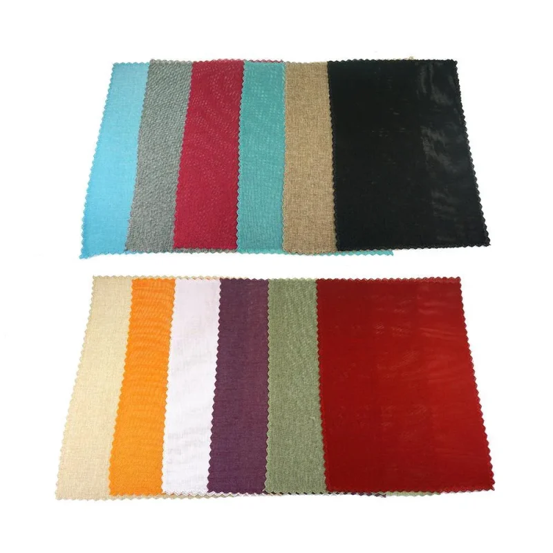 picot edge faux jute placemats 19 x 10 pack