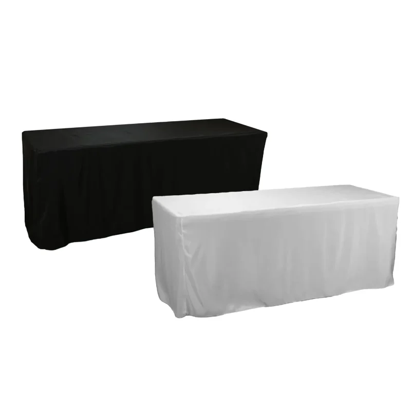 polyester full length tablecloth 72 x 29 fitted design