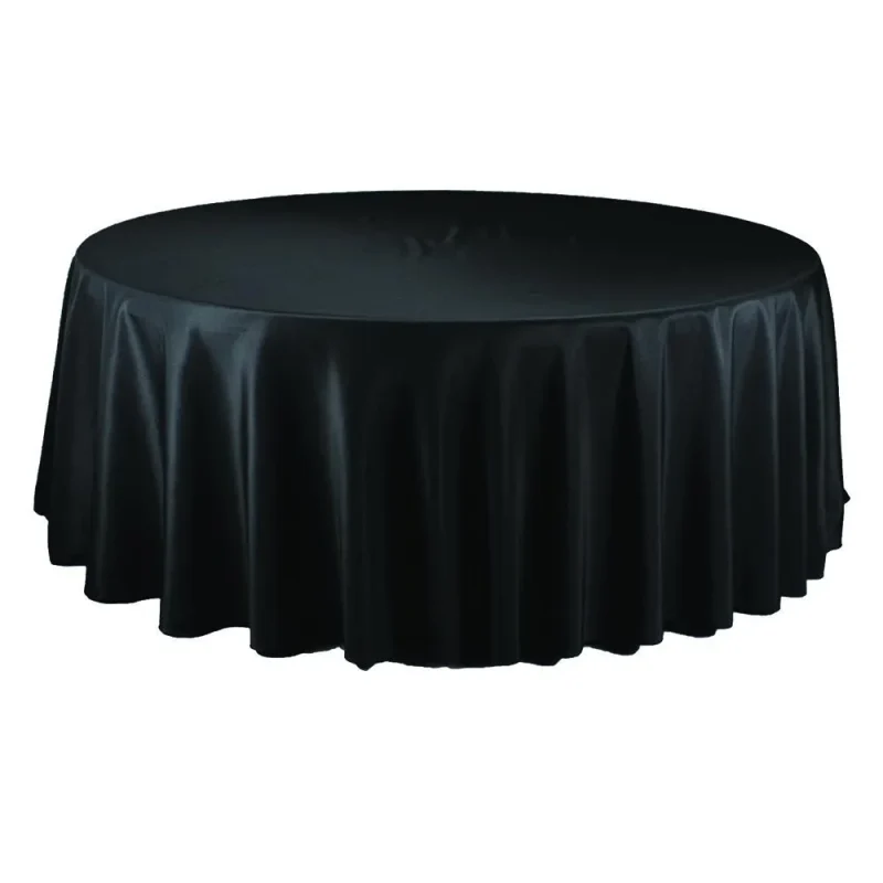 polyester round tablecloth 132 diameter