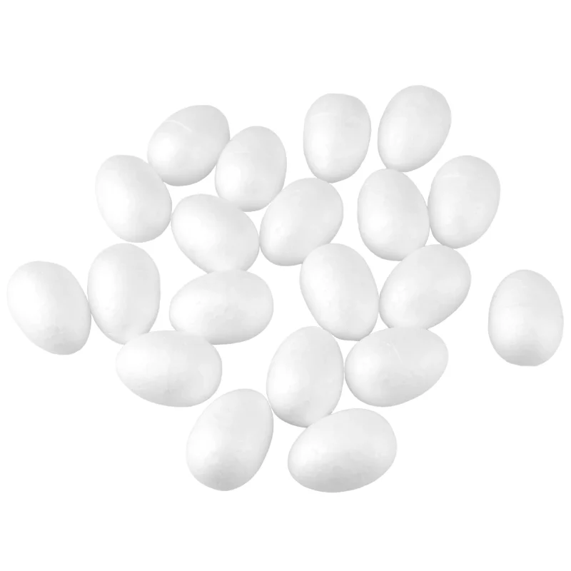 polyfoam easter eggs 1 3 8 x 7 8 20 pack