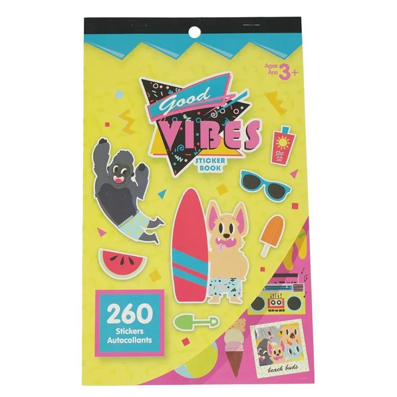 positive vibes craft sticker collection 260 piece variety