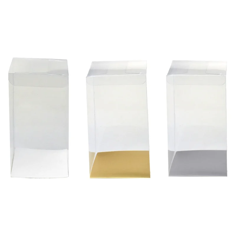 pvc gift boxes 4x4x6 pack of 12