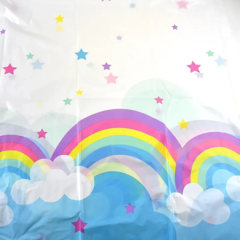 rainbow cloud tablecloth 54 x 108