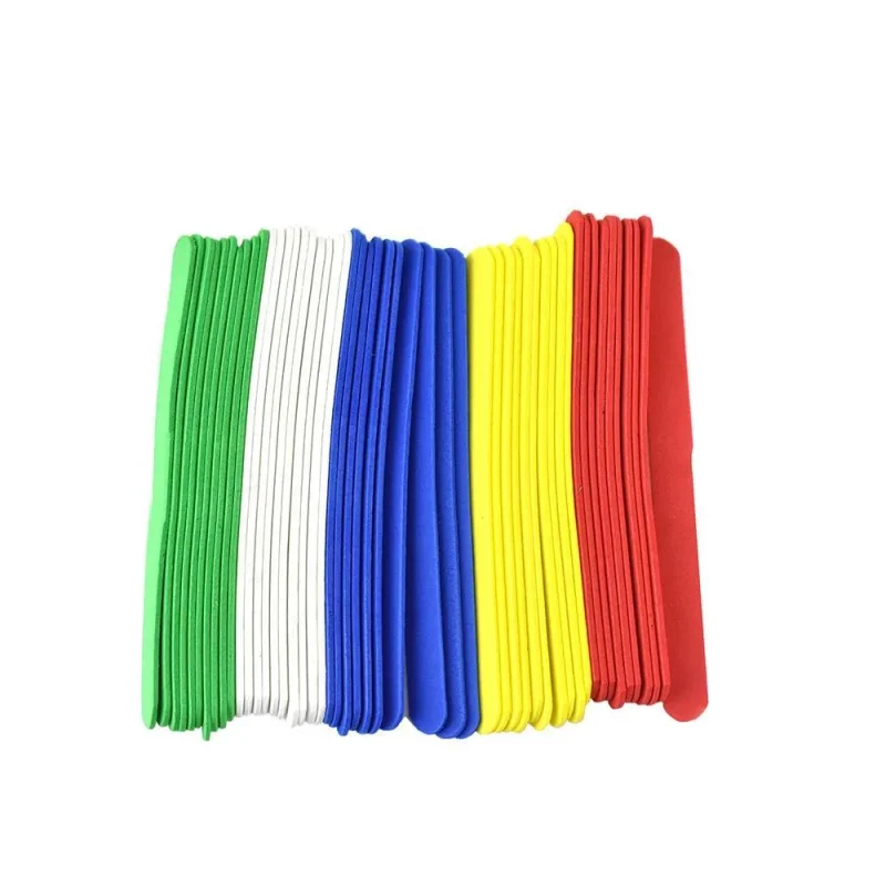 rainbow foam sticks 4 5 inch 100 pack