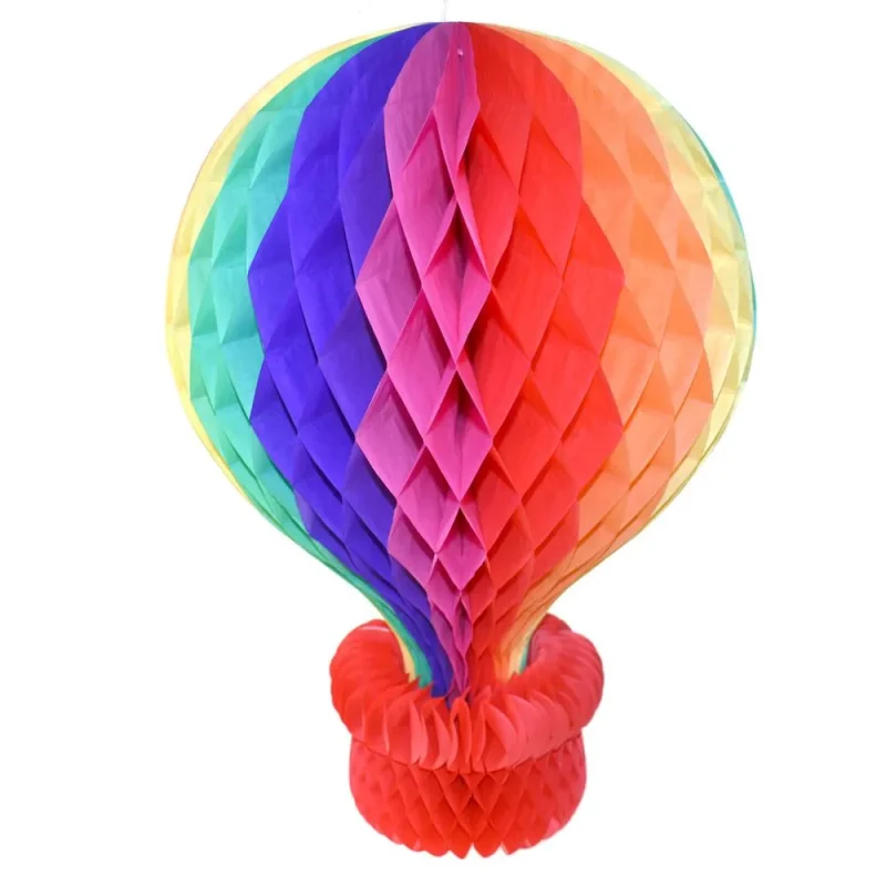 rainbow honeycomb balloon 22 25 inch