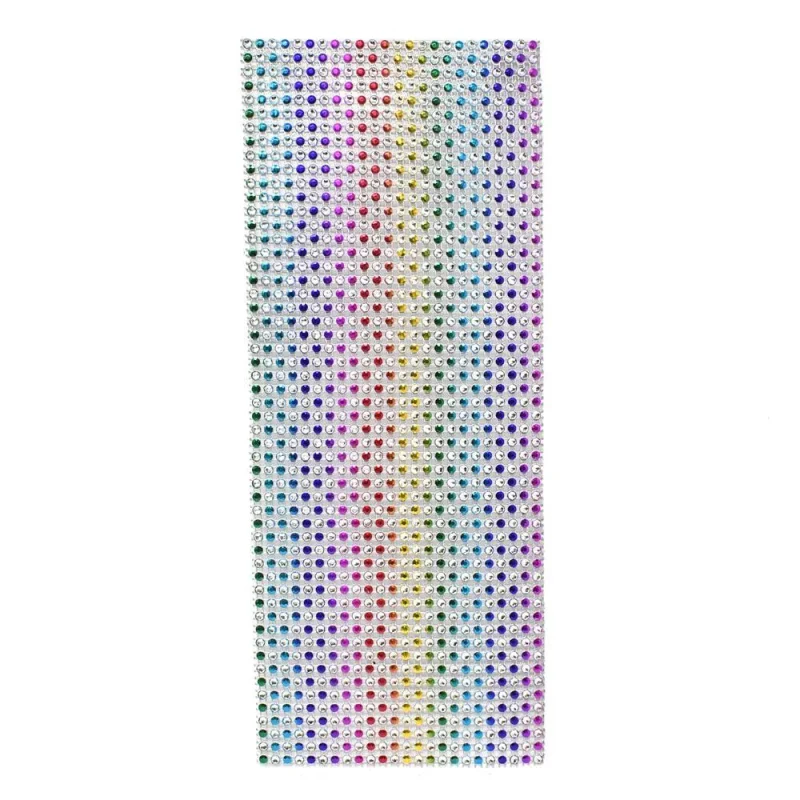 rainbow jewel crop stickers 11 5 inch