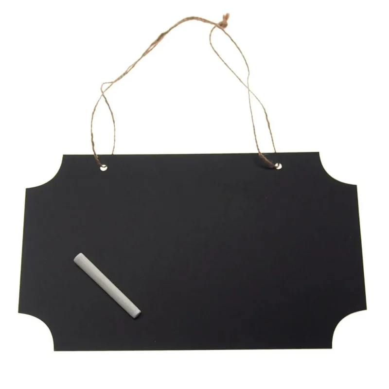 rectangle chalkboard sign 11 75 inch hanging