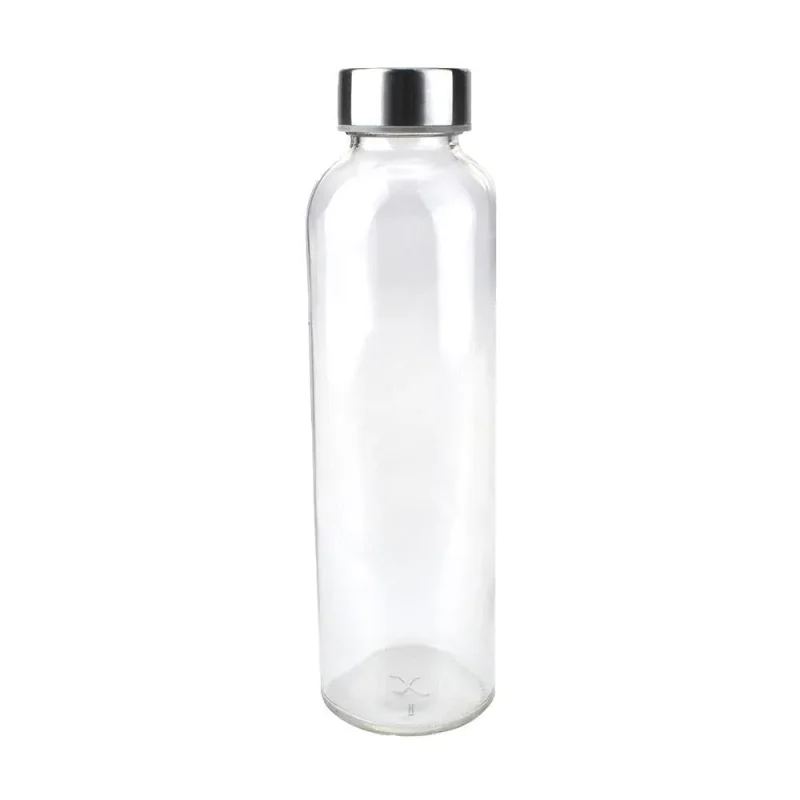 reusable glass water bottle 8 5 inch