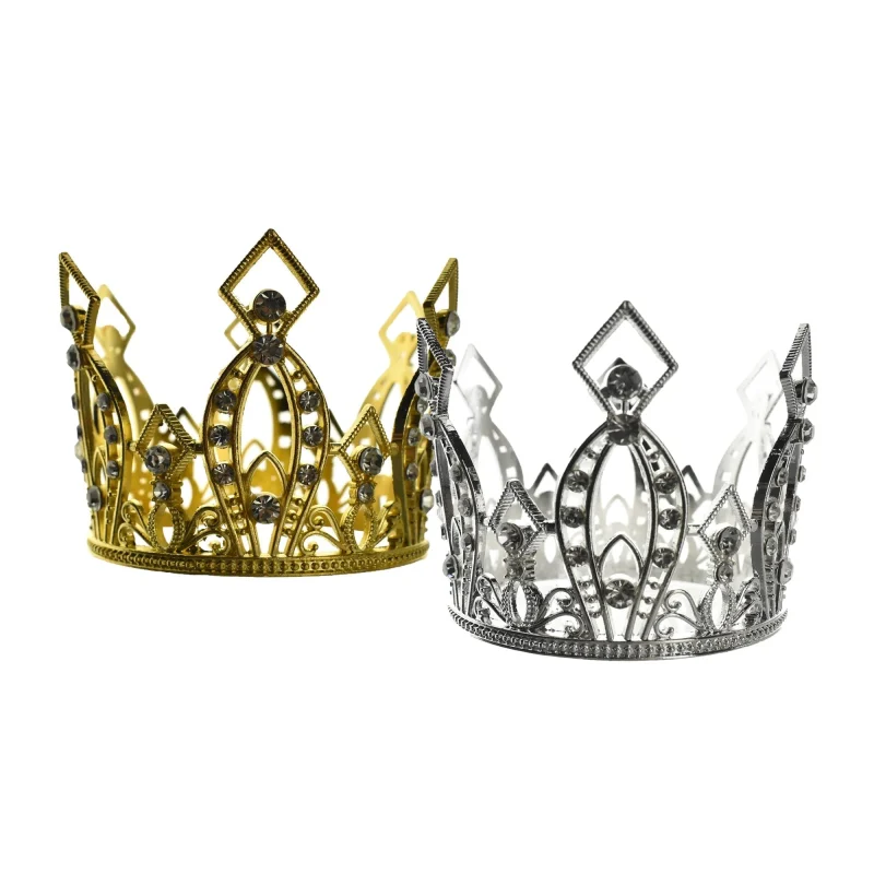 rhinestone crown 3 1 4 inch alloy tiara