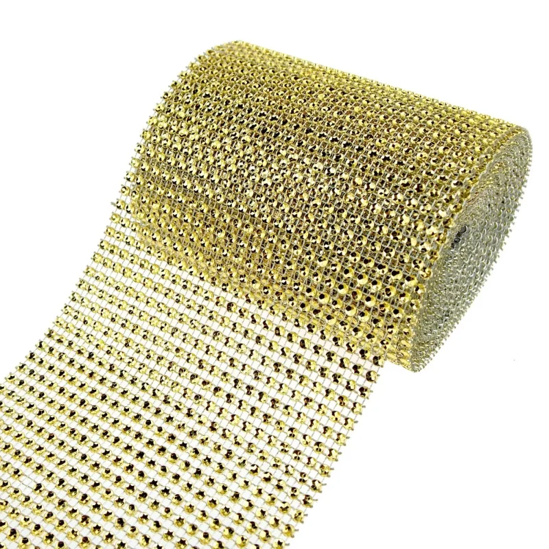 rhinestone diamond wrap ribbon 4 75 x 5 yards