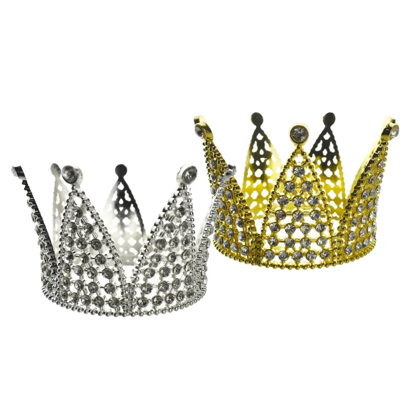 rhinestone jester crown 3 1 4 inch alloy accent