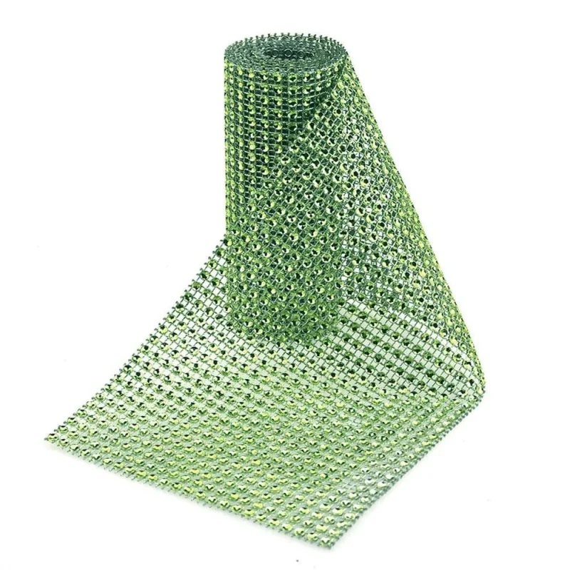 rhinestone mesh wrap 4 3 4 x 1yd roll