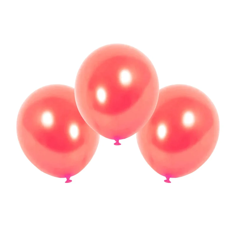 rose gold pearlized 12 party balloons 10 pack