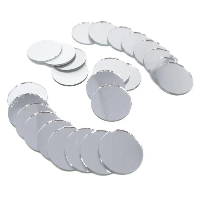 round mirror table scatters 1 inch pack of 25