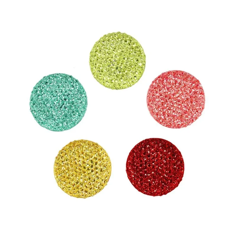 round self adhesive diamond gems 10 pack