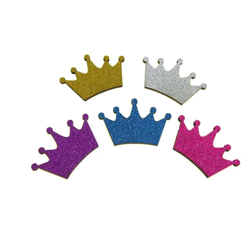 royal crown glitter wood favor boxes 1 5