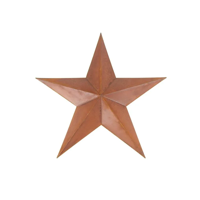 rustic metal star hanging christmas decoration 12