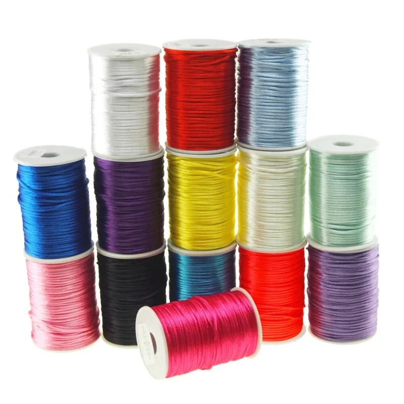 satin rat tail cord ribbon 1 16 inch 100yd chinese knotting