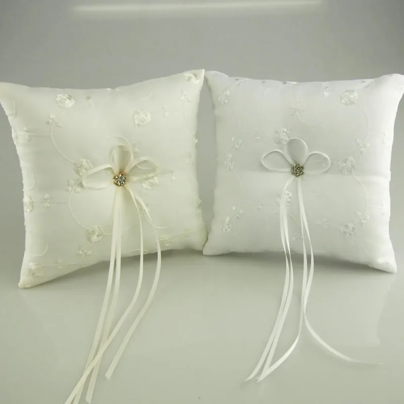 satin ring bearer pillow for weddings