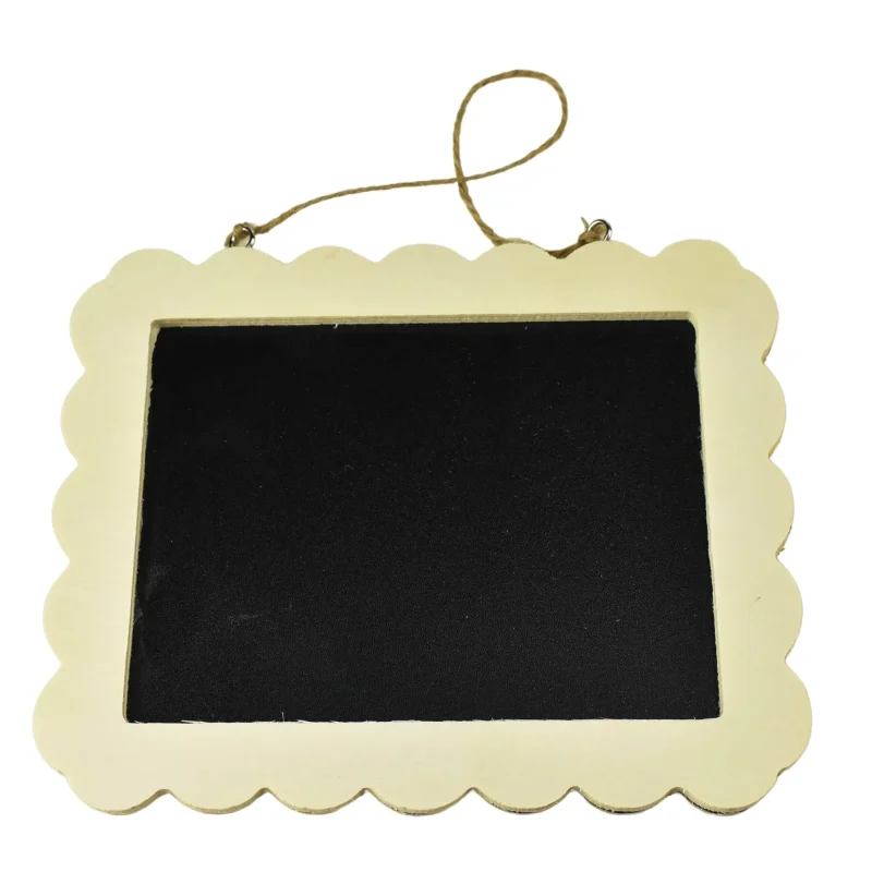 scalloped chalkboard 6 75 x 5 25