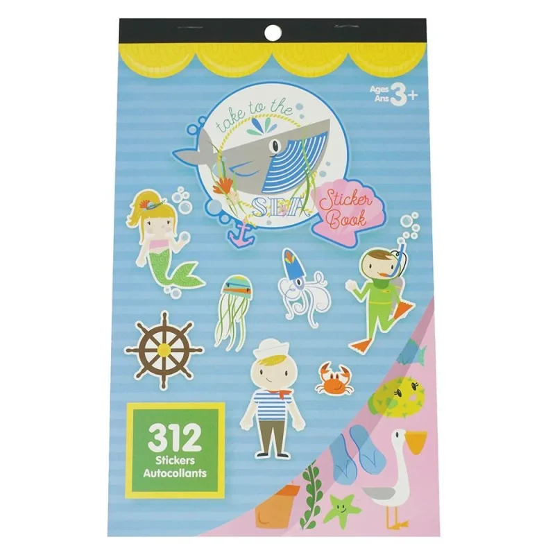 sea craft sticker book collection 312 piece variety