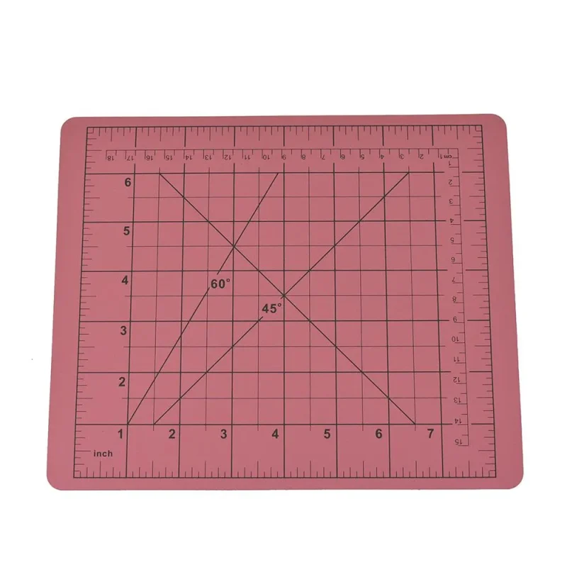 self healing cutting mat 7 5 inch grid ruler