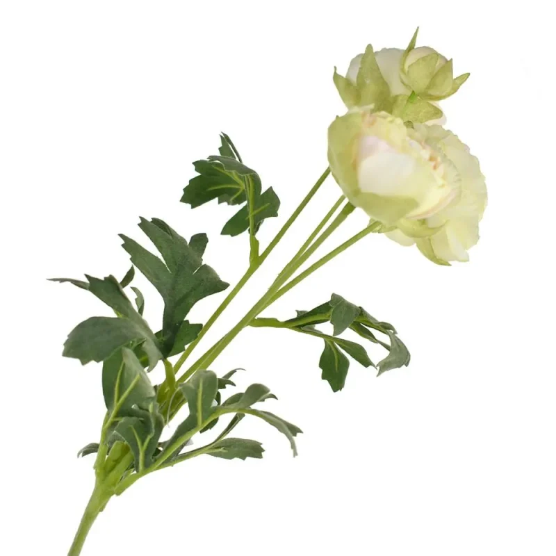 silk buttercup ranunculus spray 27 inch blooming decor