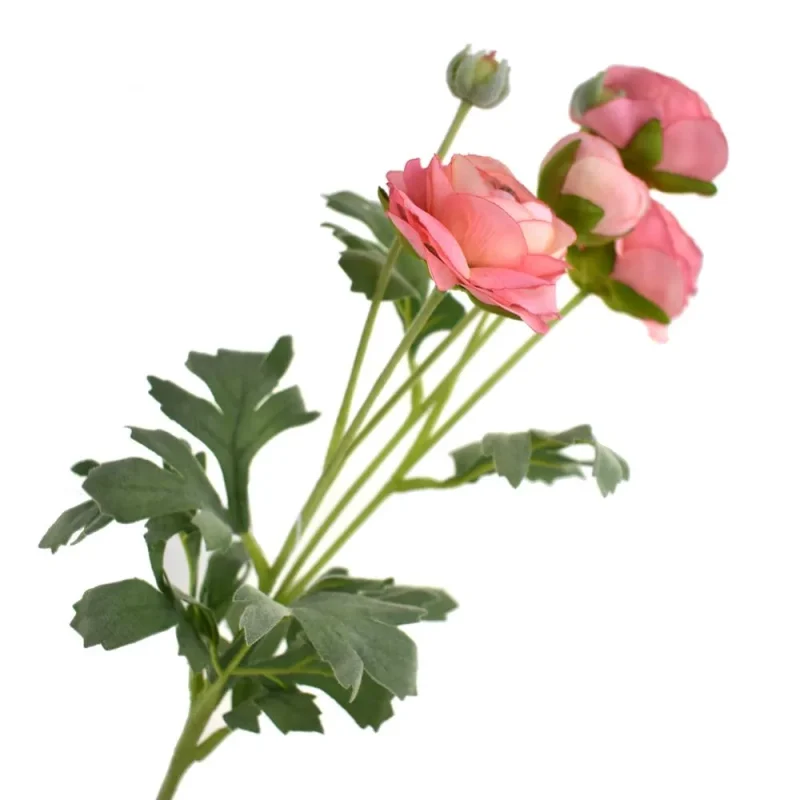 silk ranunculus spray 26 inch blooming silk arrangement