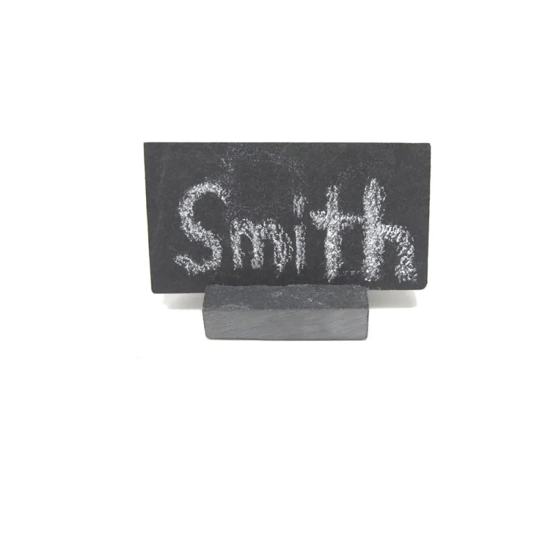 slate stationery card holder 3 x 2 piece set