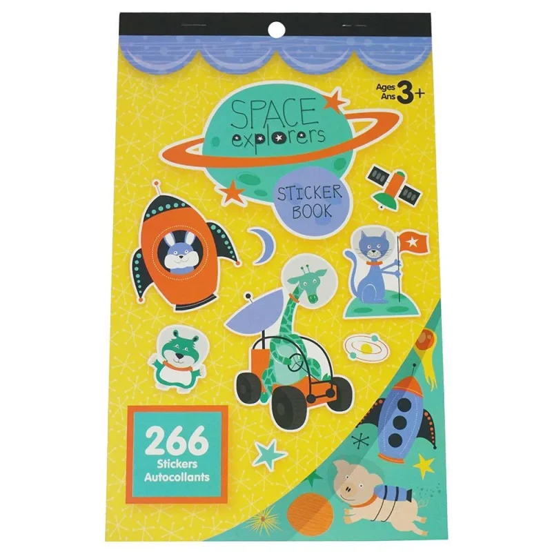 space explorers craft stickers set 266 piece variety pack