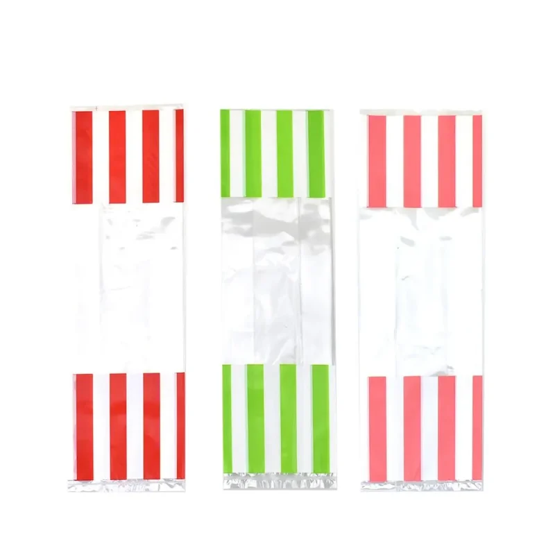 striped party favor bags 10 3 4 inch 12 pack