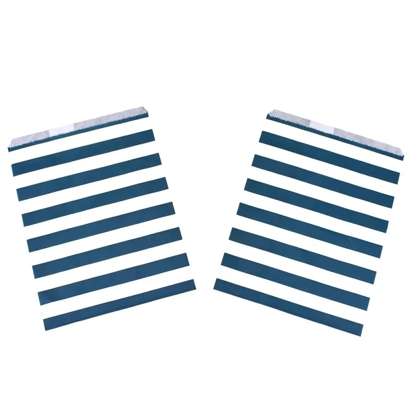 striped treat bags 7 1 4 x 8 pack