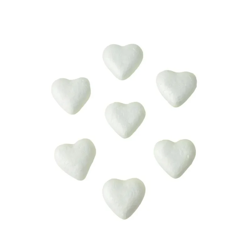 styrofoam craft hearts 1 1 4 inch 40 pack