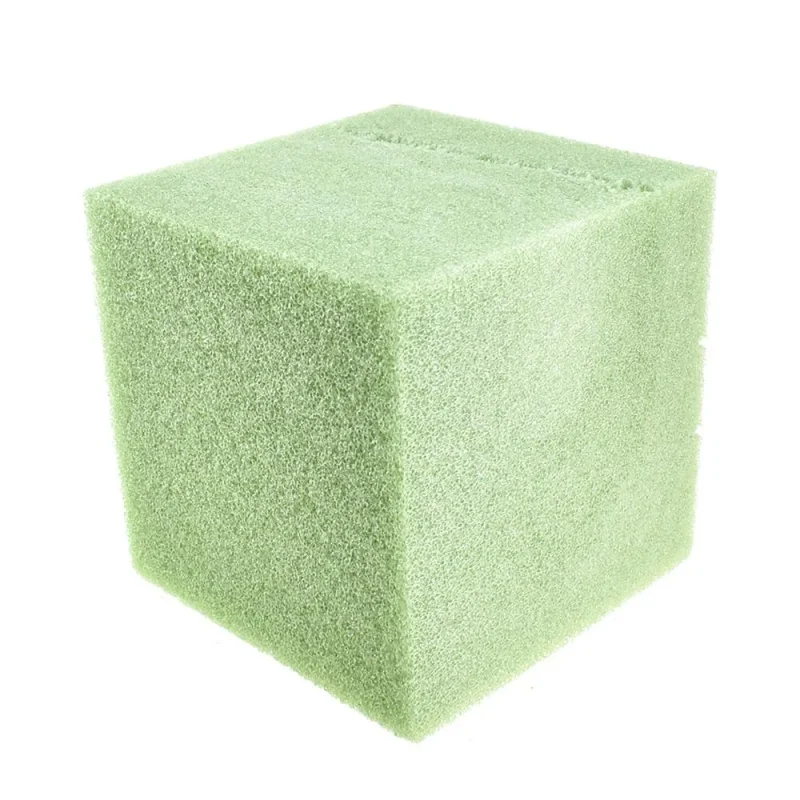 styrofoam green cube 8 inch styroshapes