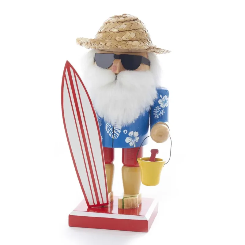 surfer santa beachside christmas nutcracker 8