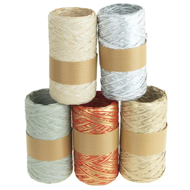 synthetic raffia roll 5mm 54 yards wraphia style