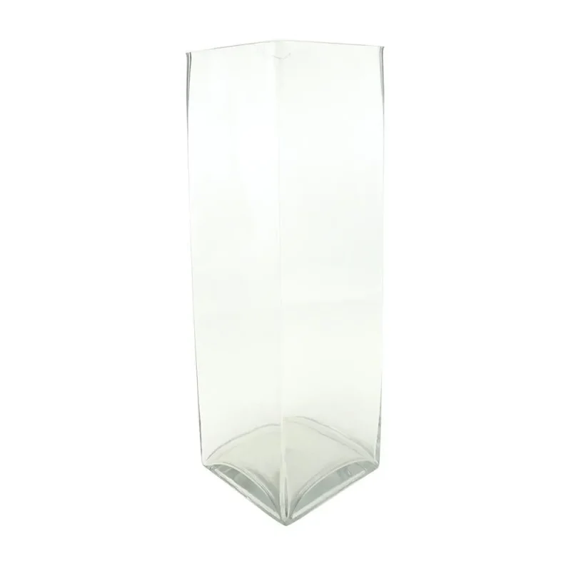 tall rectangular glass vase 19 5 inch