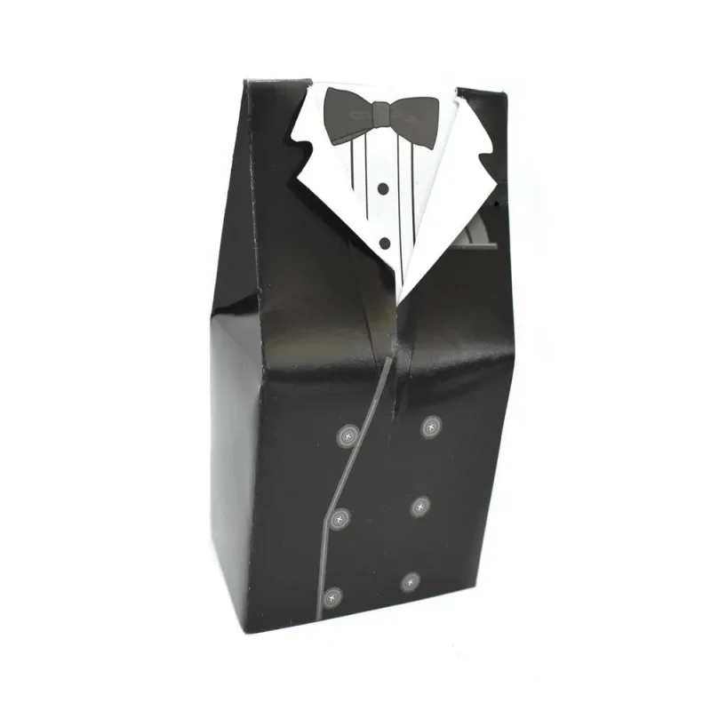 tuxedo favor boxes 4 3 4 inch 6 pack