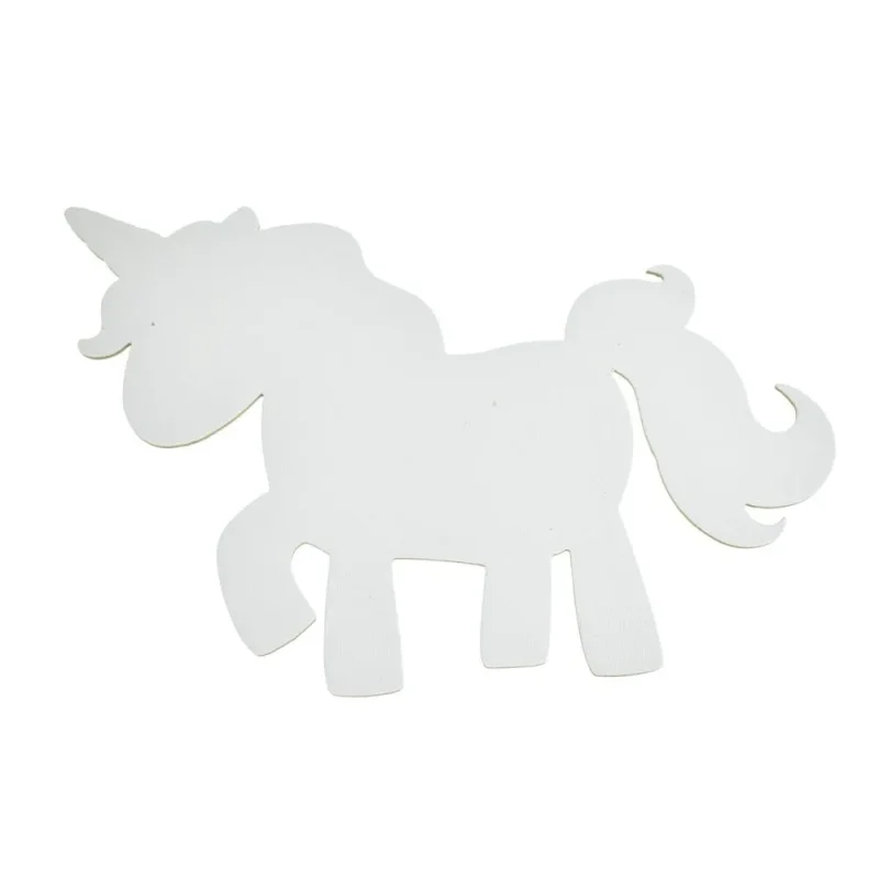 unicorn primed white diy paint a canvas 8