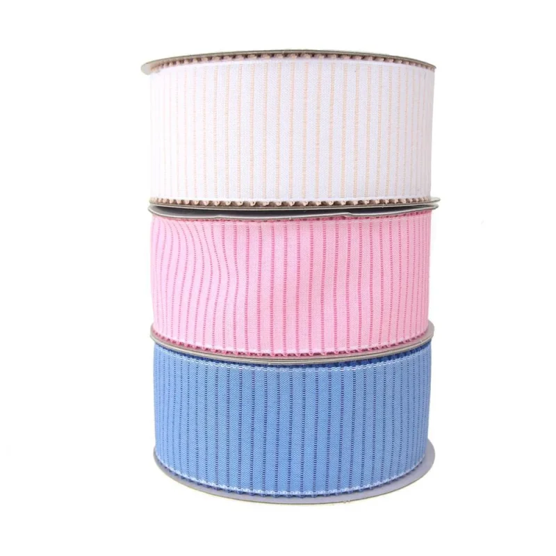 vertical line woven ribbon 1 5 x 10 yards decorative