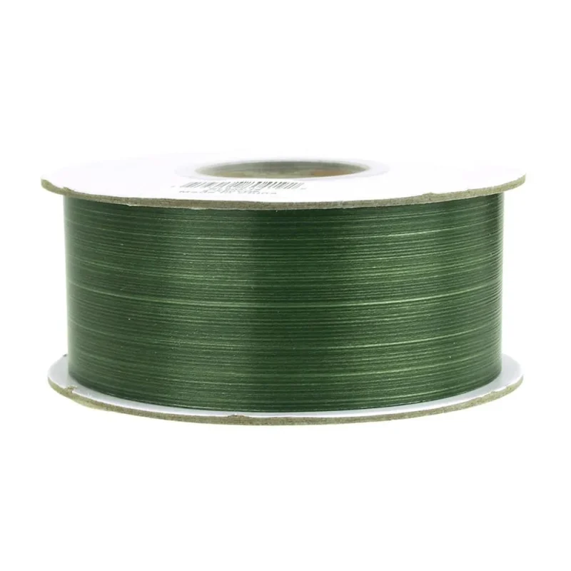 waterproof leaf ribbon 2 solid green 50 yards