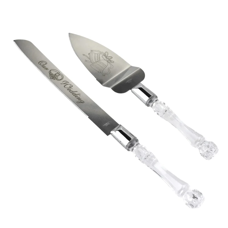 wedding cake knife server set 12 3 4 2 piece