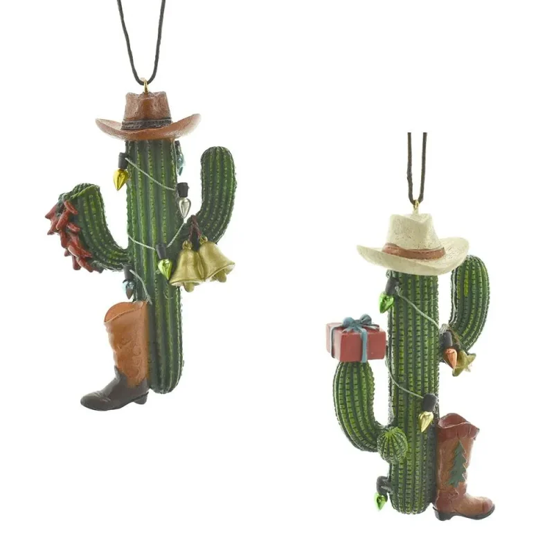 western cactus boot hat decor 4 1 4 2 piece set