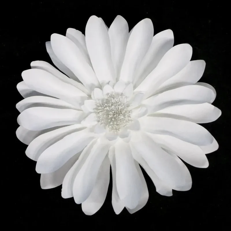 white 12 inch daisy large paper flower