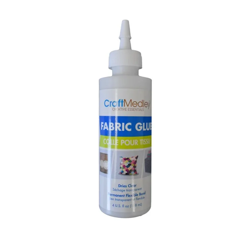 white fabric glue 4 fl oz