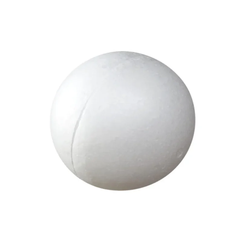 white poly foam ball