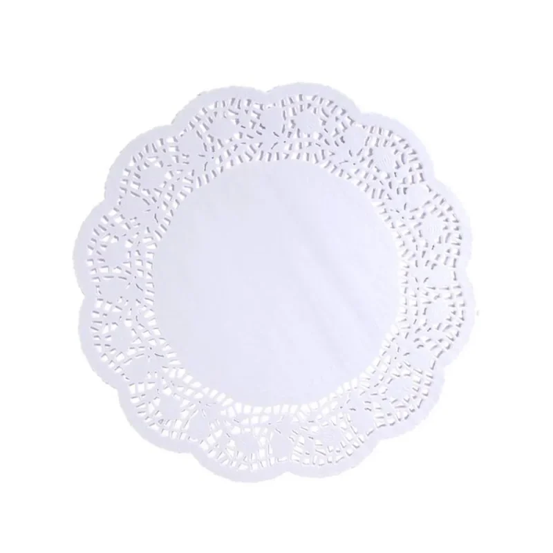 white round lace doilies 8 5 inch 20 pack