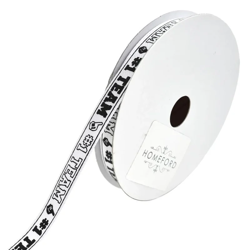 white satin ribbon 3 8 x 10yd for team decorations